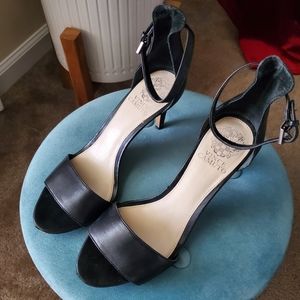 Vince Camuto Leather Heels Size 7.5